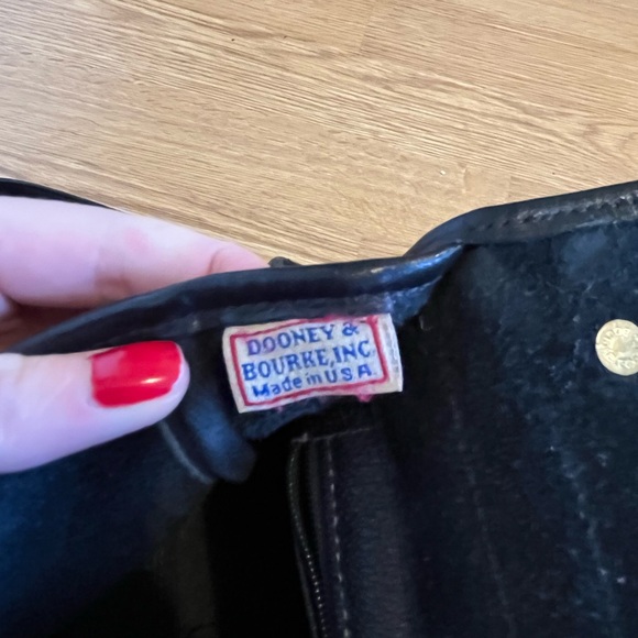 Dooney & Bourke Black Leather Crossbody Bag - Picture 7 of 11